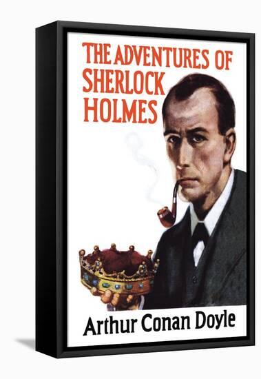 Sherlock Holmes Mystery-Erberto Carboni-Framed Stretched Canvas