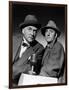 SHERLOCK HOLMES Nigel Bruce and Basil Rathbone (b/w photo)-null-Framed Photo