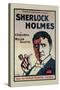 Sherlock Holmes: The Lyceum Theatre, London-John Stewart Browne-Stretched Canvas