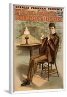 Sherlock Holmes Theatrical Play Poster No.1-null-Framed Poster