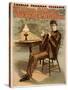 Sherlock Holmes Theatrical Play Poster No.1-Lantern Press-Stretched Canvas