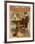 Sherlock Holmes Theatrical Play Poster No.1-Lantern Press-Framed Art Print