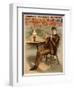 Sherlock Holmes Theatrical Play Poster No.1-Lantern Press-Framed Art Print