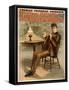 Sherlock Holmes Theatrical Play Poster No.1-Lantern Press-Framed Stretched Canvas