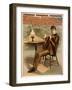 Sherlock Holmes Theatrical Play Poster No.1-Lantern Press-Framed Art Print