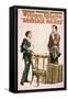 Sherlock Holmes Theatrical Play Poster No.3-Lantern Press-Framed Stretched Canvas