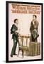 Sherlock Holmes Theatrical Play Poster No.3-Lantern Press-Framed Art Print