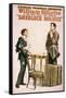 Sherlock Holmes Theatrical Play Poster No.3-Lantern Press-Framed Stretched Canvas