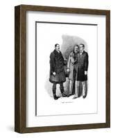 Sherlock Holmes-Sidney Paget-Framed Premium Giclee Print