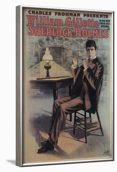 Sherlock Holmes-null-Framed Art Print