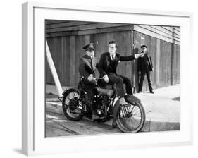 Sherlock, Jr., 1924-null-Framed Photographic Print