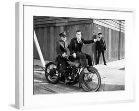 Sherlock, Jr., 1924-null-Framed Photographic Print