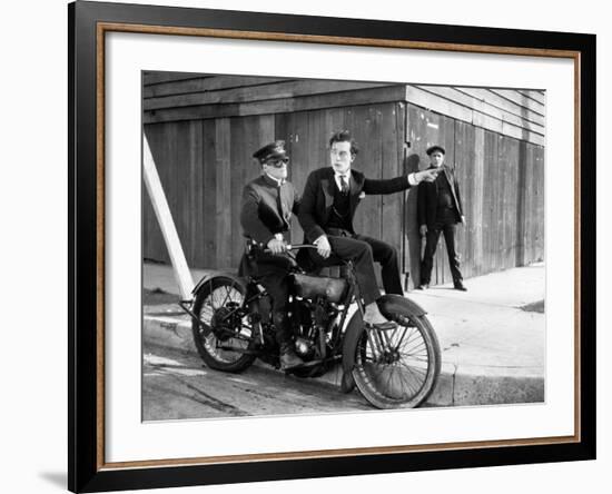 Sherlock, Jr., 1924-null-Framed Photographic Print