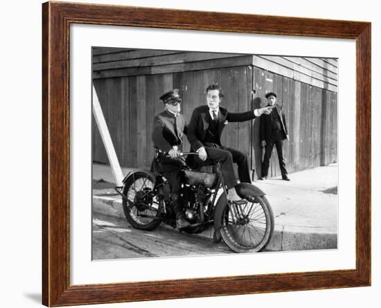 Sherlock, Jr., 1924-null-Framed Photographic Print