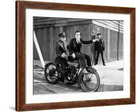 Sherlock, Jr., 1924-null-Framed Photographic Print