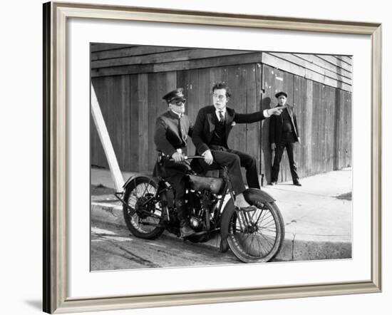 Sherlock, Jr., 1924-null-Framed Photographic Print