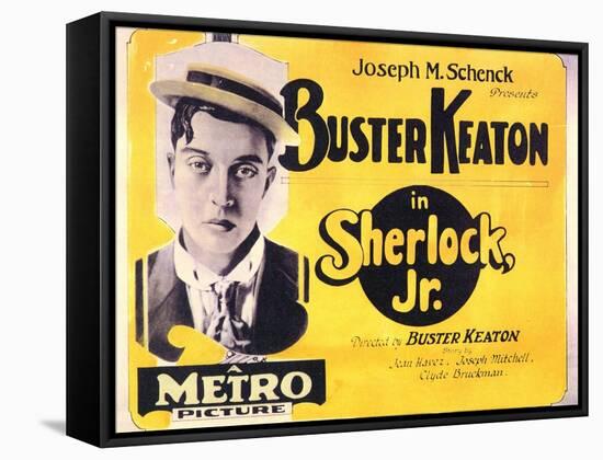 Sherlock, Jr., 1924-null-Framed Stretched Canvas