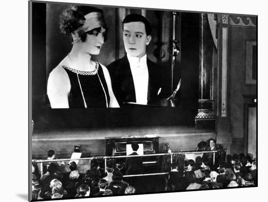 Sherlock Jr., Kathryn McGuire, Buster Keaton, 1924, Movie Theater-null-Mounted Photo