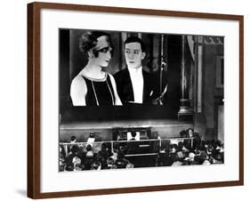 Sherlock Jr., Kathryn McGuire, Buster Keaton, 1924, Movie Theater-null-Framed Photo