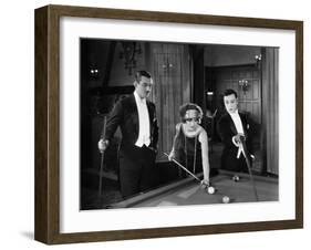 Sherlock Jr., Ward Crane, Kathryn McGuire, Buster Keaton, 1924-null-Framed Photo