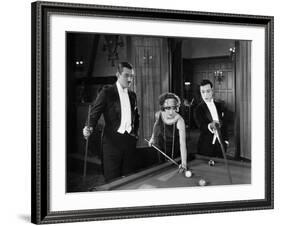 Sherlock Jr., Ward Crane, Kathryn McGuire, Buster Keaton, 1924-null-Framed Photo