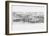 Sherman Builds Government Buildings at Port Royal-Frank Leslie-Framed Art Print