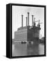 Sherman Creek Power Station, W. 201st Street, Inwood, New York City, June 1916-William Davis Hassler-Framed Stretched Canvas