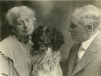 Elder Annie Oakley, Her Husband & Dog Dave-Sherman-Framed Stretched Canvas