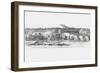 Sherman's Government Buildings at Port Royal-Frank Leslie-Framed Art Print