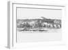 Sherman's Government Buildings at Port Royal-Frank Leslie-Framed Art Print