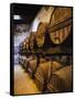 Sherry Casks, Bodegas Gonzalez Byass, Jerez De La Frontera, Spain-Walter Bibikow-Framed Stretched Canvas