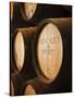 Sherry Casks, Bodegas Gonzalez Byass, Jerez De La Frontera, Spain-Walter Bibikow-Stretched Canvas