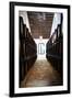 Sherry casks in a winery, Gonzalez Byass, Jerez De La Frontera, Cadiz Province, Andalusia, Spain-null-Framed Photographic Print