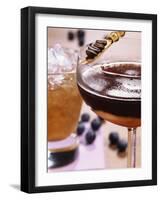 Sherry Drinks: El Deseo Del Cardenal and Cafe Del Flor-Barbara Bonisolli-Framed Photographic Print
