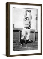 Sherry Magee leaping catch, Philadelphia Phillies, Baseball Photo - Philadelphia, PA-Lantern Press-Framed Art Print