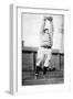 Sherry Magee leaping catch, Philadelphia Phillies, Baseball Photo - Philadelphia, PA-Lantern Press-Framed Art Print