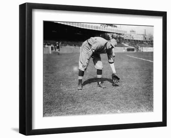 Sherry Magee, Philadelphia Phillies, Baseball Photo No.2 - Philadelphia, PA-Lantern Press-Framed Art Print