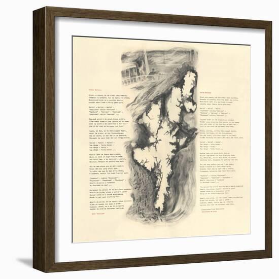 Shetlandic Poem-Mary Kuper-Framed Giclee Print