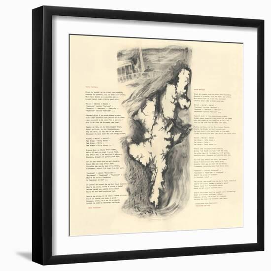 Shetlandic Poem-Mary Kuper-Framed Giclee Print