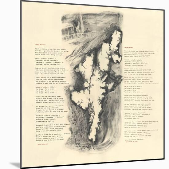 Shetlandic Poem-Mary Kuper-Mounted Giclee Print