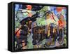 Shhhh….BLAM!-Dan Monteavaro-Framed Stretched Canvas