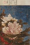 Peonies, Active Mid-14th Century-Shi Gang-Framed Stretched Canvas