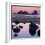 Shi Shi Beach, Olympic National Park, Washington, USA-Charles Gurche-Framed Photographic Print