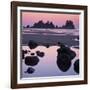 Shi Shi Beach, Olympic National Park, Washington, USA-Charles Gurche-Framed Photographic Print