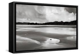 Shi Shi Beach Sunse Crop-Alan Majchrowicz-Framed Stretched Canvas