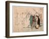 Shi Yanagi Ni Mayudama No Hoshiizuru Zu-null-Framed Giclee Print