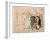 Shi Yanagi Ni Mayudama No Hoshiizuru Zu-null-Framed Giclee Print