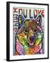 Shiba Inu Luv-Dean Russo-Framed Giclee Print