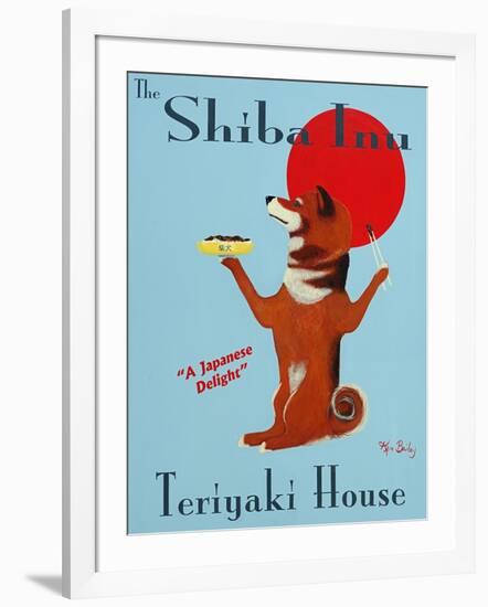 Shiba Inu Teriyaki-Ken Bailey-Framed Giclee Print