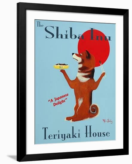 Shiba Inu Teriyaki-Ken Bailey-Framed Giclee Print